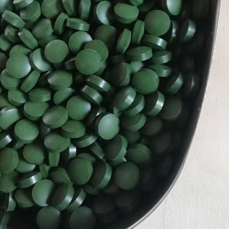 Aquarium Fish Vitamin - 100-3000pc High Purity Spirulina Tablets Spiral