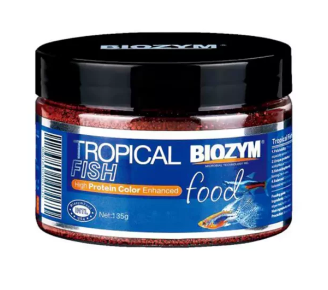 Aquarium Fish Vitamin - Biozym Small Fish Particle Feed Contains