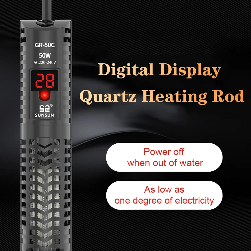 Aquarium Heater Submersible - Aquarium Submersible Heater Fish Tank Quartz