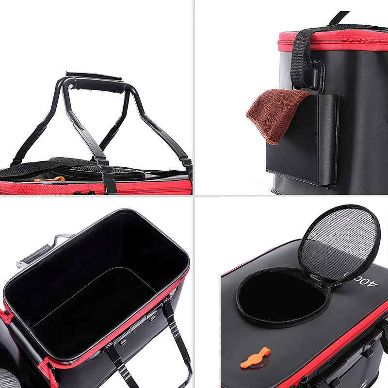 Fishing Bucket Folding Thicken - огляд і ціна Aquarium Fish Fishing