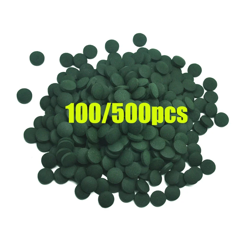 100pcs High Purity Spirulina T - огляд і ціна Aquarium Fish Vitamin
