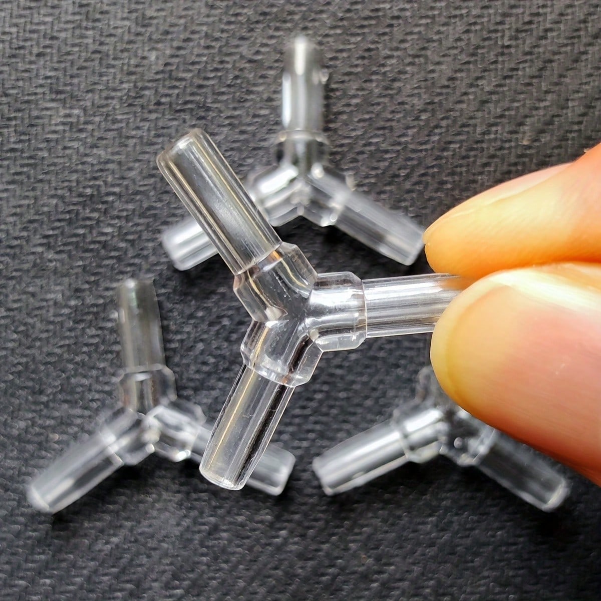 10 Pcs 4mm  Clear Plastic Aqua - огляд і ціна Aquarium Fish Real