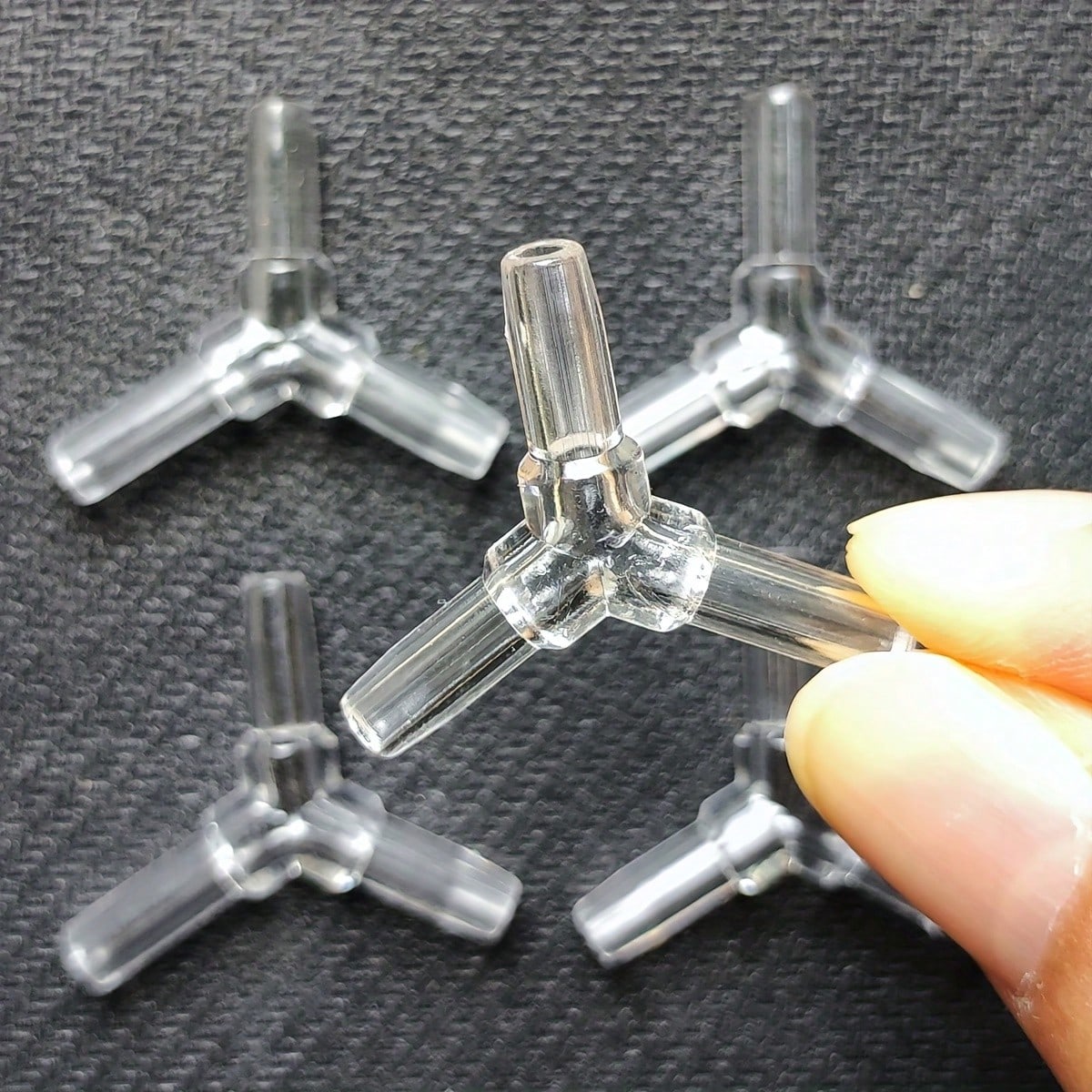 10 Pcs 4mm  Clear Plastic Aqua - огляд і ціна Aquarium Fish Real