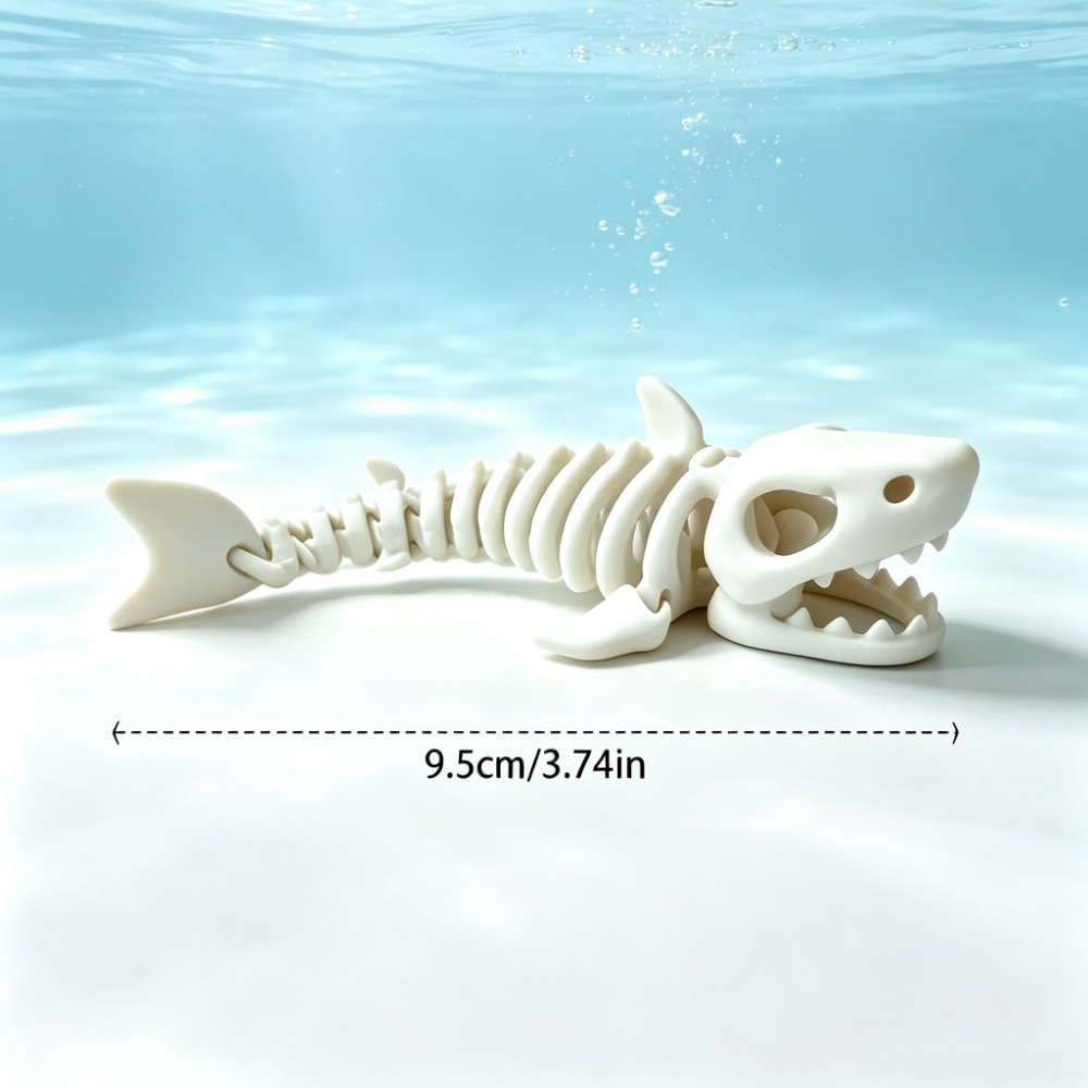 Shark Skeleton Aquarium Decor  - огляд і ціна Aquarium Fish Real