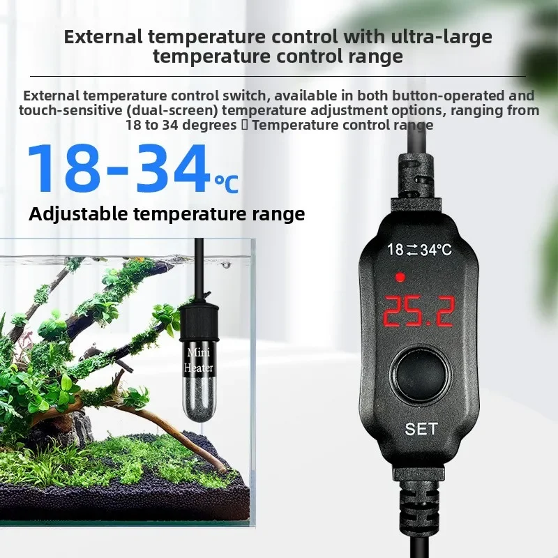 Universal Mini Aquarium Heatin - огляд і ціна Aquarium Heater Submersible
