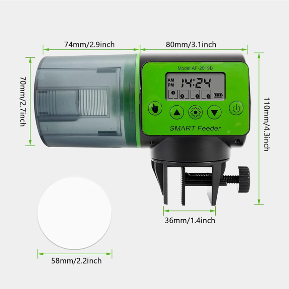 Automatic fish tank feeder int - огляд і ціна Aquarium Fish Big
