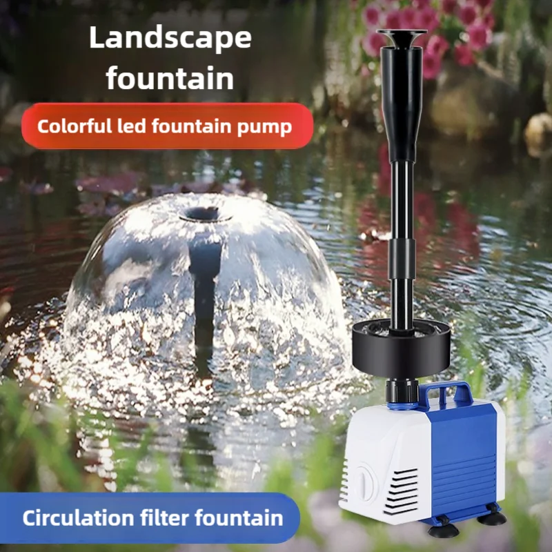 110V 220V Fish pond fountain p - огляд і ціна Aquarium Fish Images
