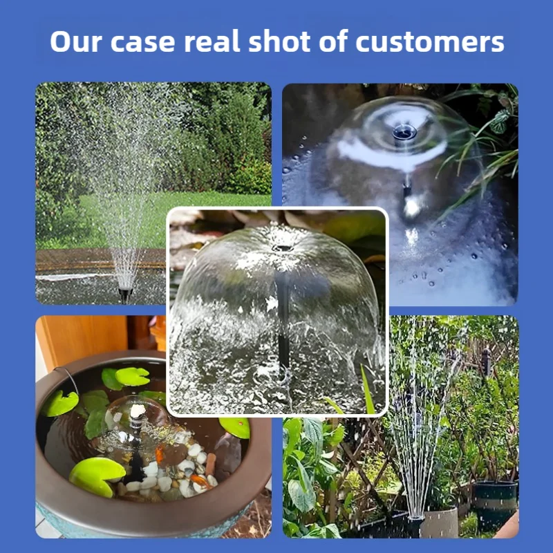110V 220V Fish pond fountain p - огляд і ціна Aquarium Fish Images