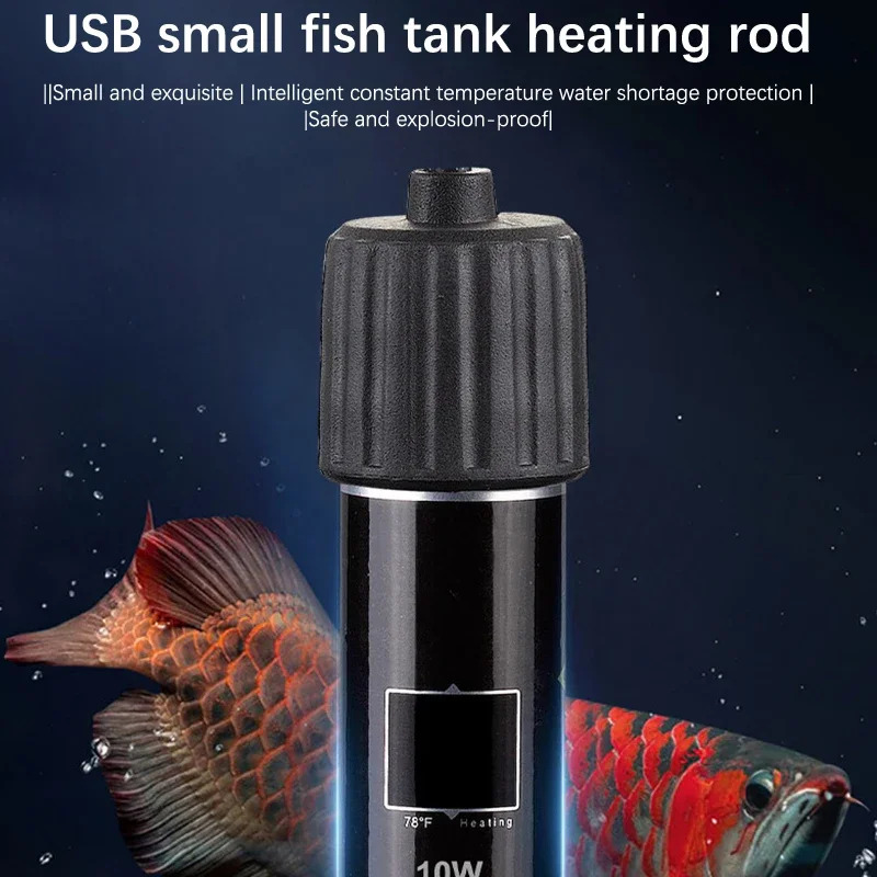 USB Mini Aquarium Heating Rod, - огляд і ціна Aquarium Heater Submersible