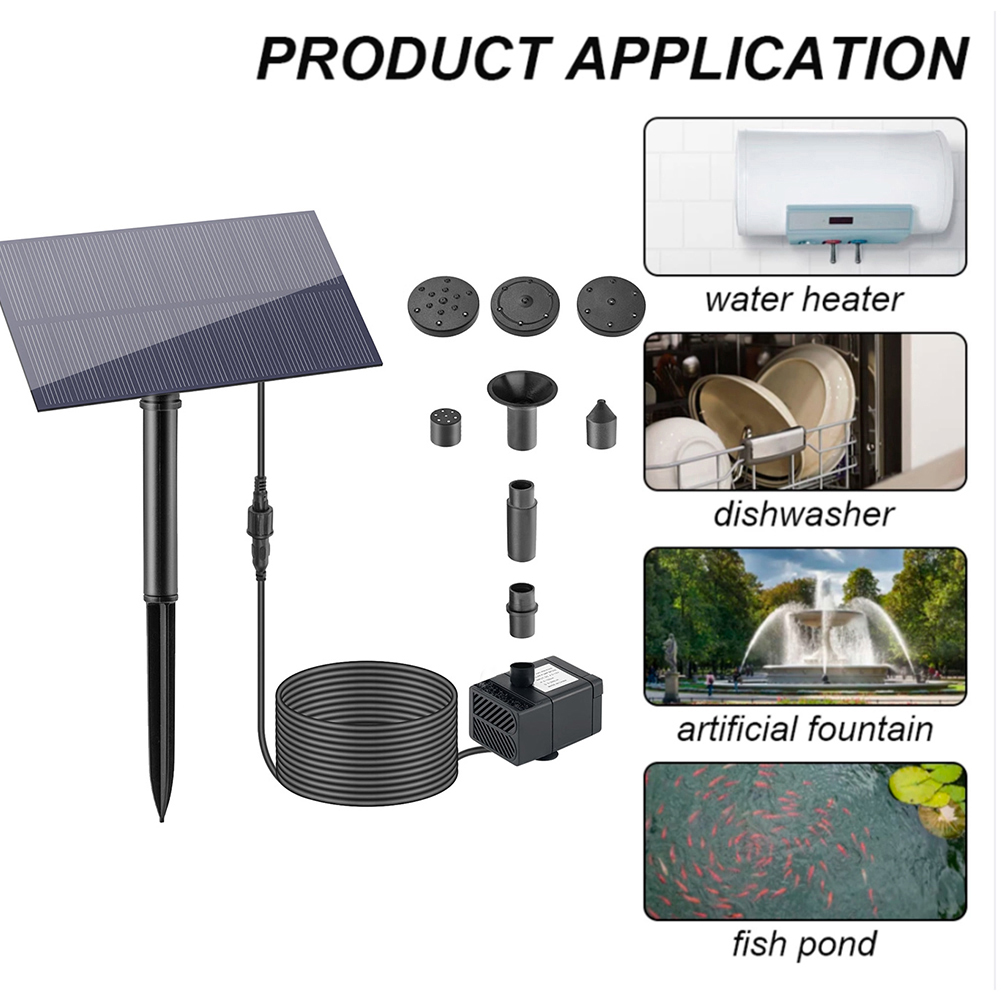 5W 5V Water Fountain Garden De - огляд і ціна Aquarium Fish Fishing