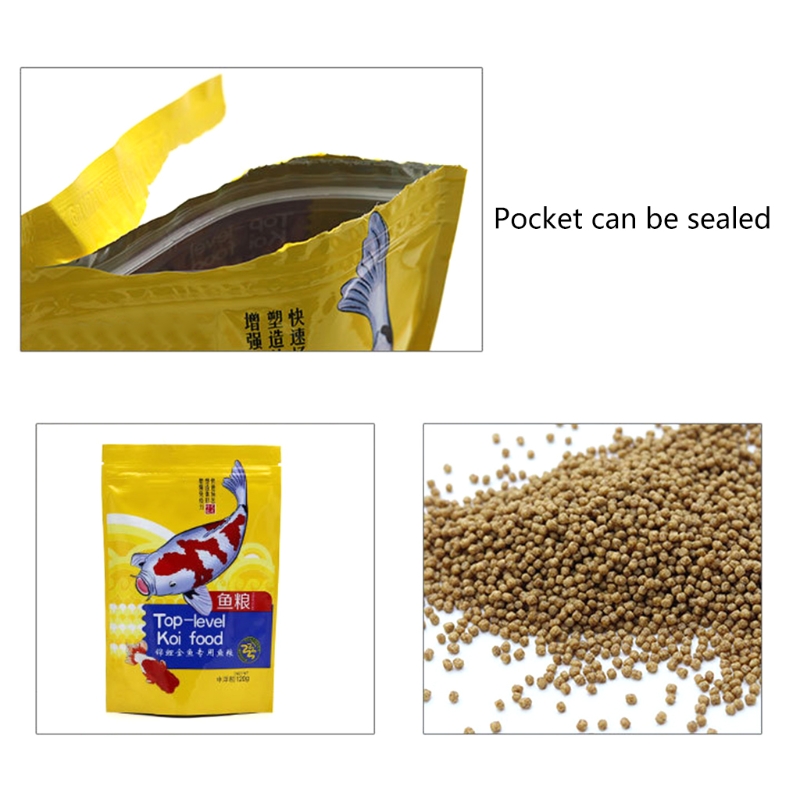 120g Fish Food Pellets Koi and - огляд і ціна Aquarium Fish Vitamin