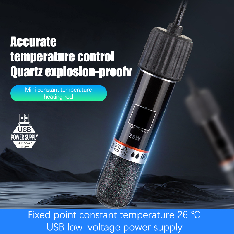 1PC USB Mini Aquarium Heating  - огляд і ціна Aquarium Heater Submersible