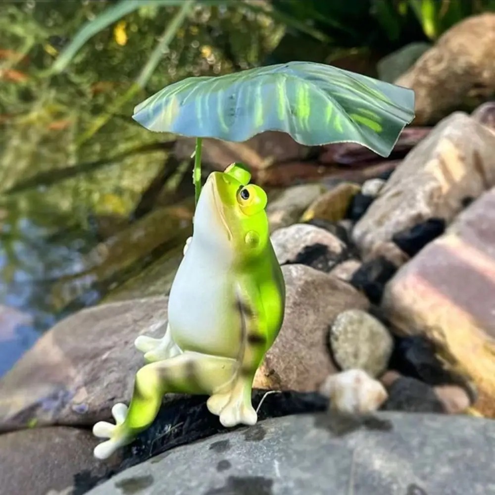 Cartoon Resin Frog Figurine Cr - огляд і ціна Aquarium Fish Guppy