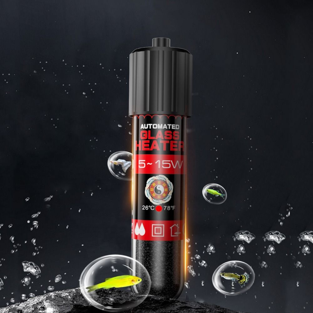 5/10/15W Submersible Heater Ro - огляд і ціна Aquarium Heater Submersible