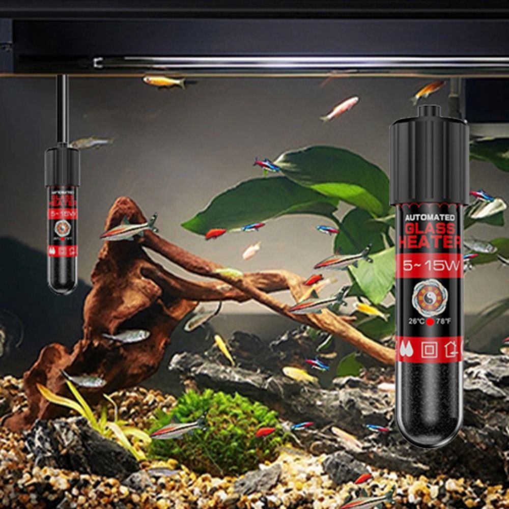 5/10/15W Submersible Heater Ro - огляд і ціна Aquarium Heater Submersible