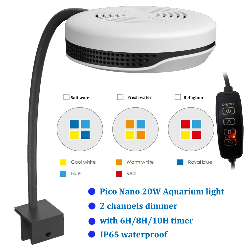 Spectra SP20 Nano tank Aquariu - огляд і ціна Refugium Light Nano