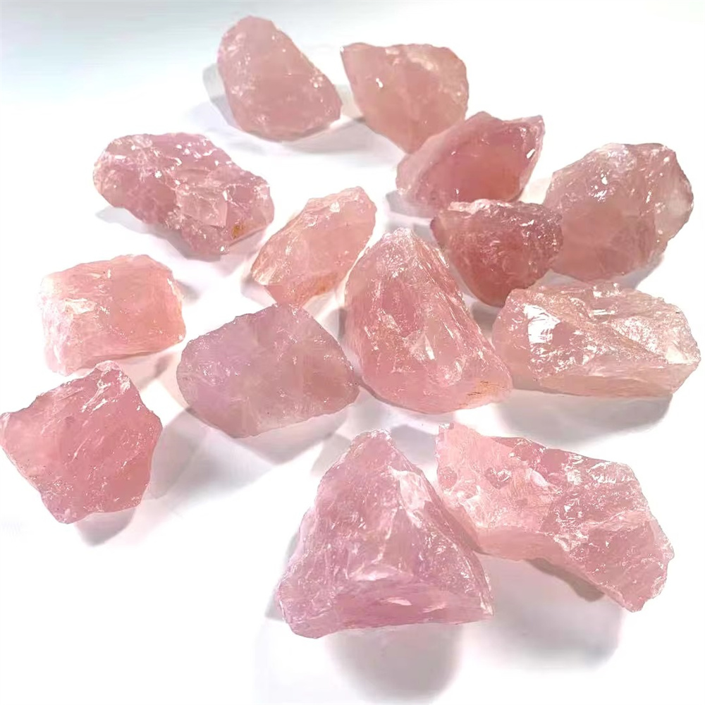 Pure Natural Pink Rose Quartz  - огляд і ціна Aquarium Fish Big