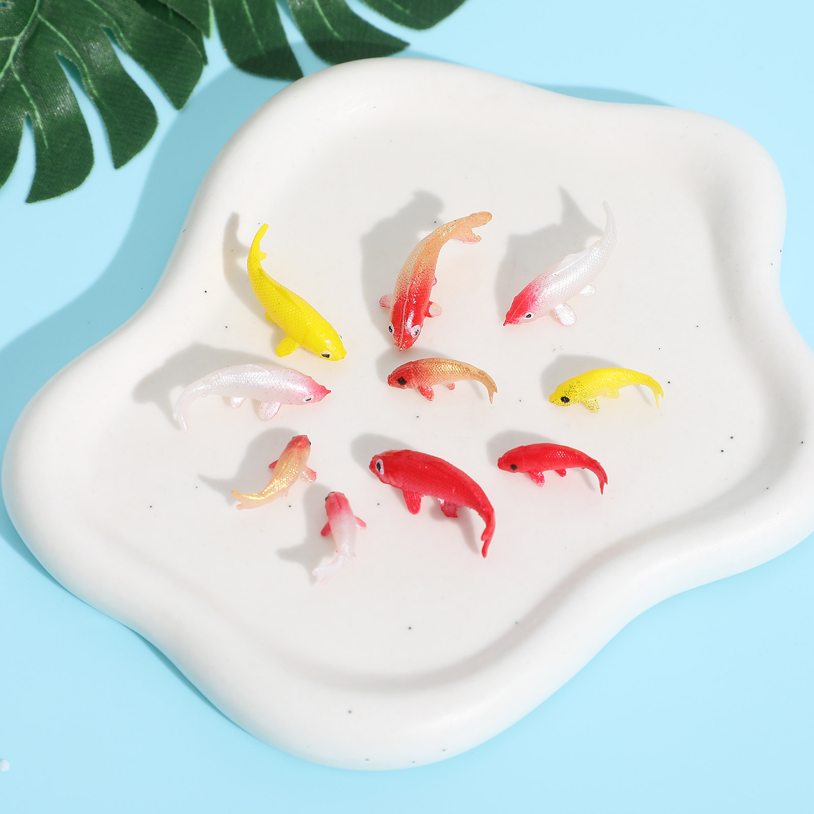 10Pcs Lovely Mini Fancy Carp P - огляд і ціна Fish Toy In Aquarium
