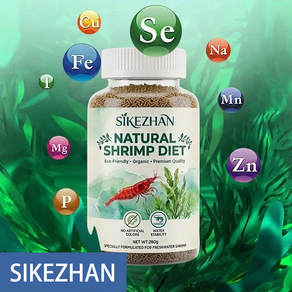 280g Shrimp Feed Granules Prem - огляд і ціна Aquarium Fish Vitamin