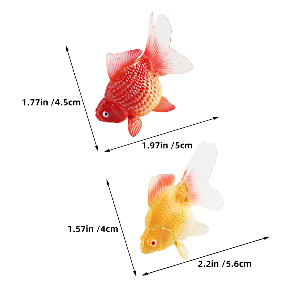 3Pcs Realistic Floating Koi Fi - огляд і ціна Fish Toy In Aquarium
