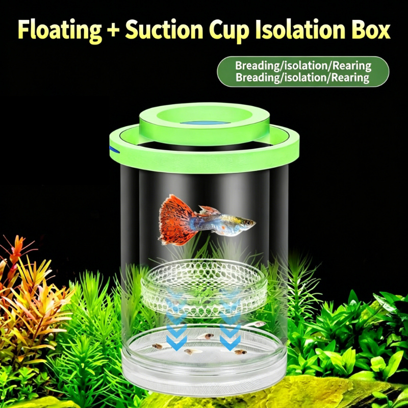 Transparent Floating Aquarium  - огляд і ціна Fish Toy In Aquarium