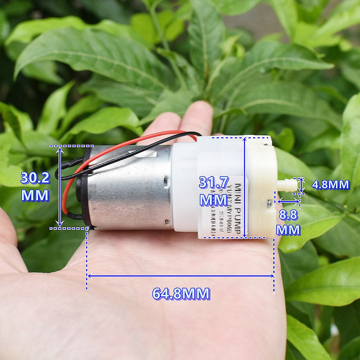Mini 528 Air Pump DC 3.7V 5V 6 - огляд і ціна Aquarium Fish Big