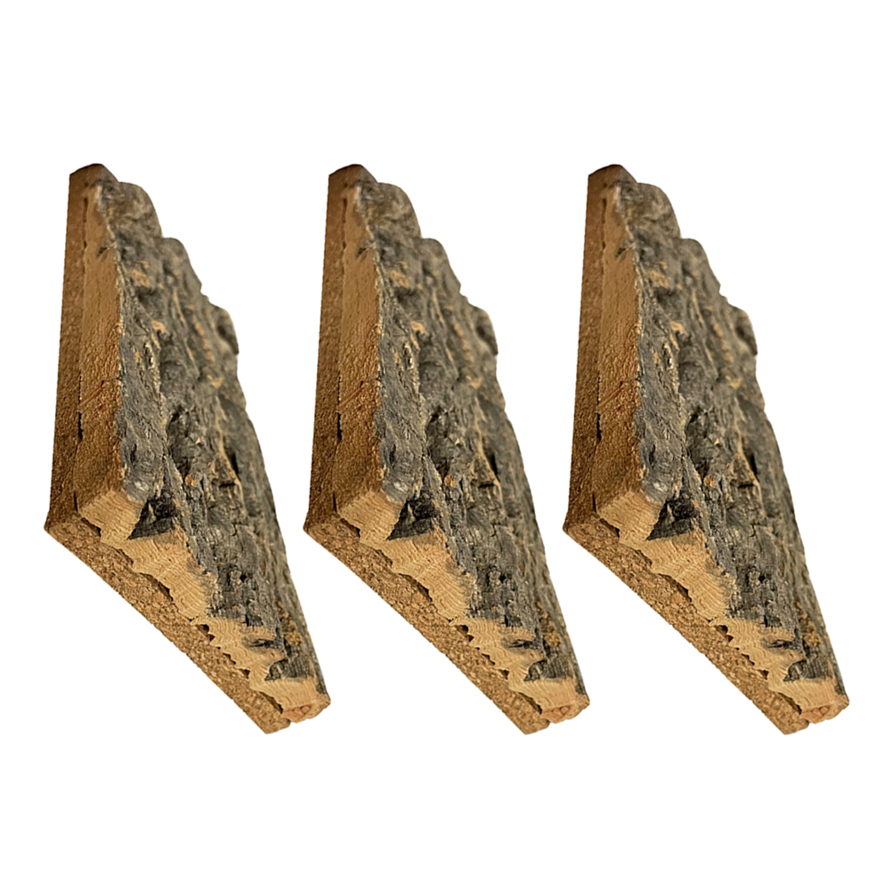 3pcs Cork Bark For Reptiles Te - огляд і ціна Aquarium Fish Real